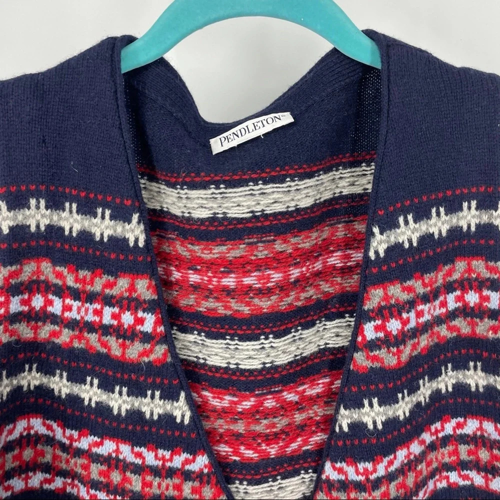 Pendleton Wool Sweater Vest Small - image 3